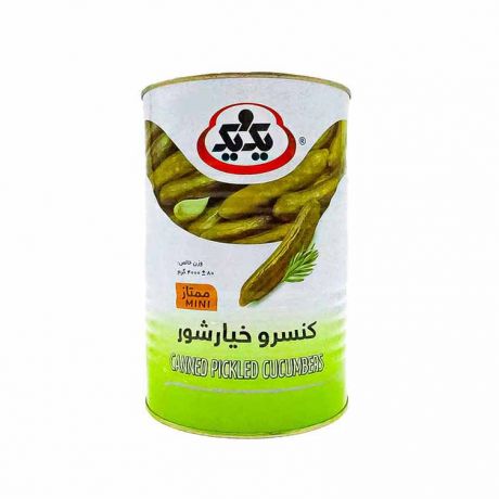 کنسرو خیارشور( ممتاز )یک و یک 4 کیلویی 