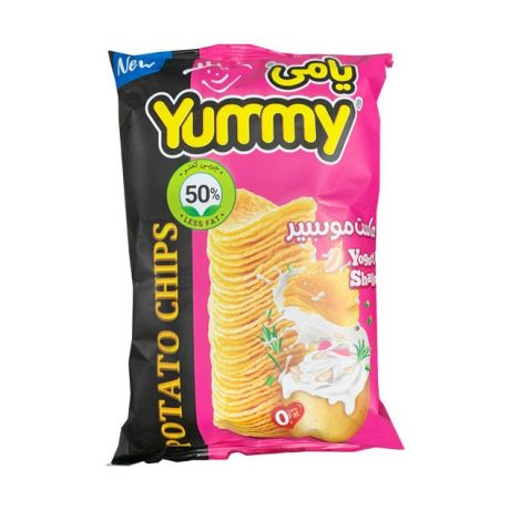 چیپس ماست و موسیر یامی 50 گرم