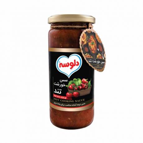 سس خورشت تند (مناسب برای پخت و پز) دلوسه 450 گرم