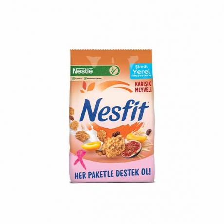 کورن فلکس صبحانه میکس میوه نسفیت Nesfit حجم 400 گرم
