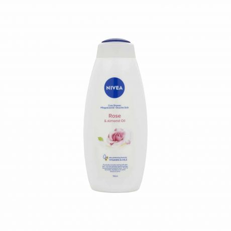 شامپو بدن نیوآ Nivea مدل Rose & Almond Oil حجم 250 میل
