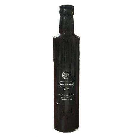 سرکه سیر سیاه تخمیری تخمیر خانه 500 میلی لیتر