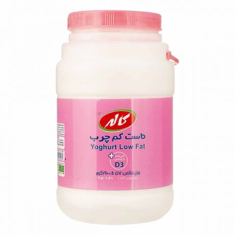 ماست دبه ای کم چرب (بدون گلوتن) کاله 1900 گرم
