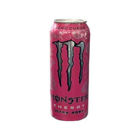 نوشیدنی انرژی زا (بدون قند) مانستر Monster مدل Ultra Rosa حجم 500 میل
