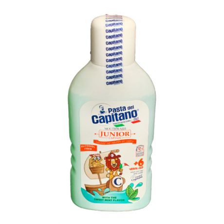 دهانشویه پاستا دل کاپیتانو Pasta del Capitano مدل Junior حجم 400 میل