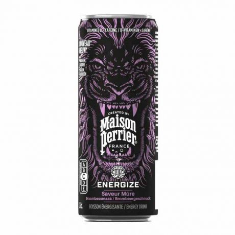 نوشیدنی انرژی زا Maison Perrier مدل Saveur Mure حجم 250 میل