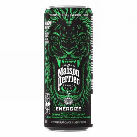 نوشیدنی انرژی زا Maison Perrier مدل Citron & Citron Vert حجم 250 میل