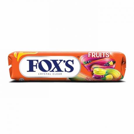 آبنبات میوه ای فاکس Foxs حجم 37 گرم