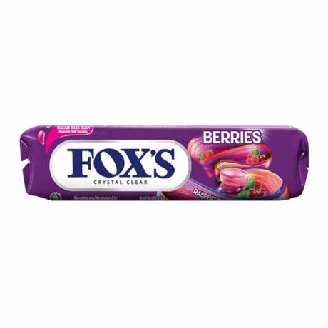 آبنبات فاکس Foxs مدل Berries حجم 37 گرم