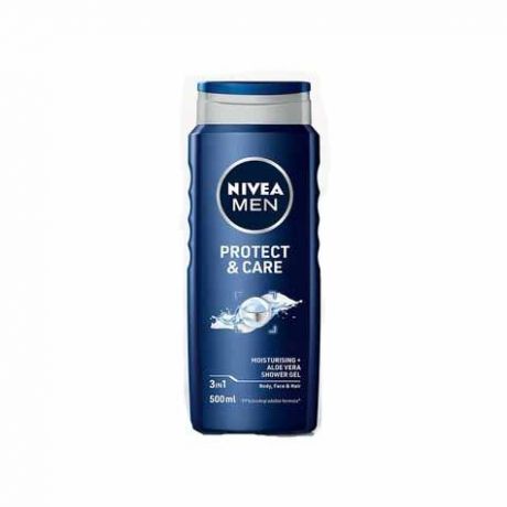 شامپو سر و بدن حاوی آلوئه ورا نیوآ Nivea مدل Protect & Care حجم 500 میل