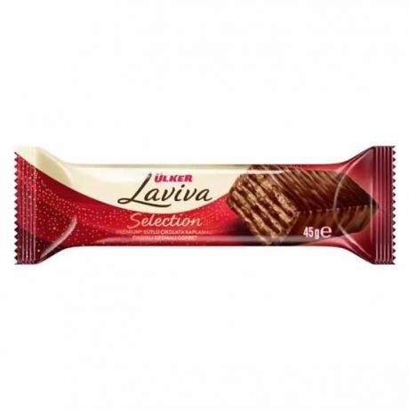 ویفر شکلاتی لاویوا Laviva اولکر مدل Selection حجم 45 گرم