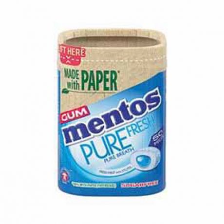 آدامس منتوس mentos نعنایی تازه با زالیتول بدون شکر بسته 50 عددی