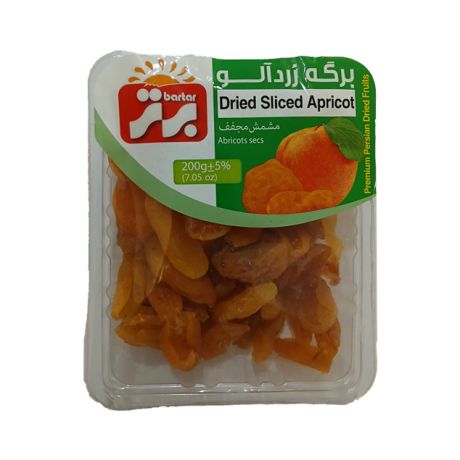 برگه زردآلو برتر 200 گرمی