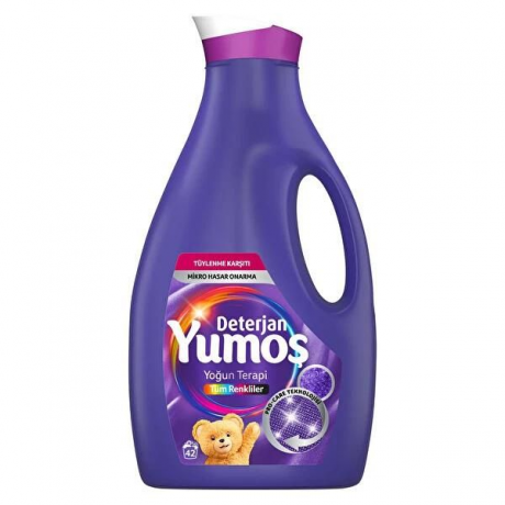 مایع لباسشویی یوموش Yumos مخصوص لباسهای رنگی 2520 میلی لیتر 