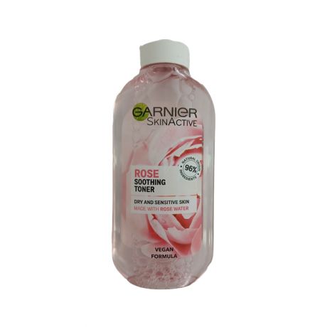 محلول پاک کننده آرایش پوست های خشک و حساسGARNIeR رز 200 میلی