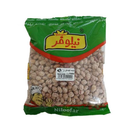 لوبیا چیتی نیلوفر 450 گرمی
