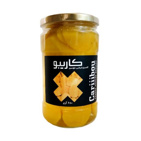 کنسرو ترشی موسیر کاریبو 680 گرمی
