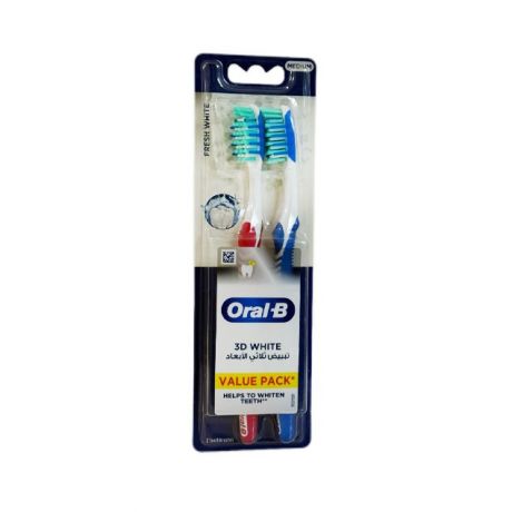 مسواک مدیوم OralB VALUE PACK اورال بی 2 عددی