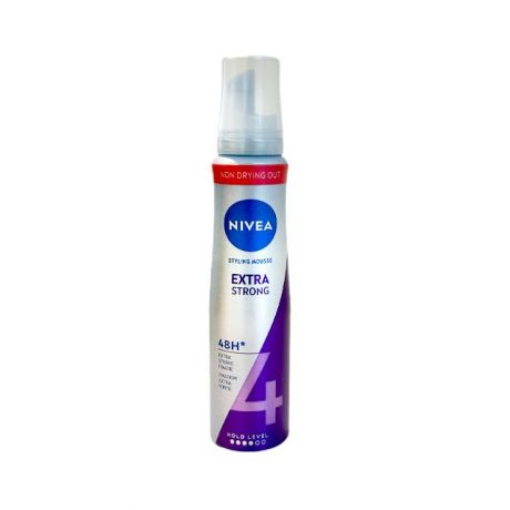 موس موی سر NIVEA EXTRA STRONG  نیوآ 150 میلی
