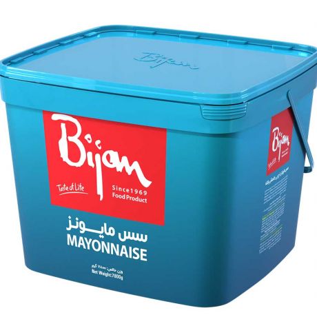 سس مایونز دبه‌ای بیژن 7800 گرمی (8 کیلویی)