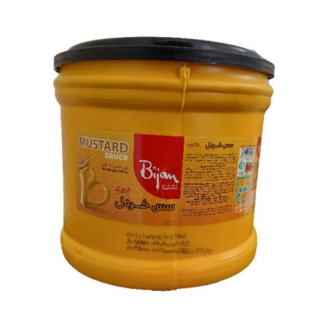 سس خردل بیژن 1800 گرمی 