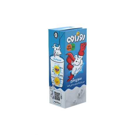 سوپر شیر پاکتی روزانه 200 میلی لیتر 