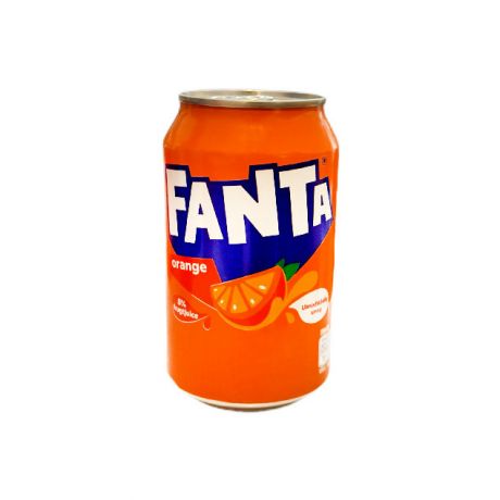 نوشابه قوطی پرتقالی FANTA فانتا 330 میلی