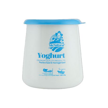 ماست ساده ارگانیک 1350 گرمی آقای طبیعی