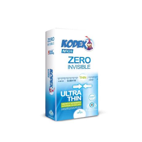 کاندوم Zero Invisible کدکس 12 عددی
