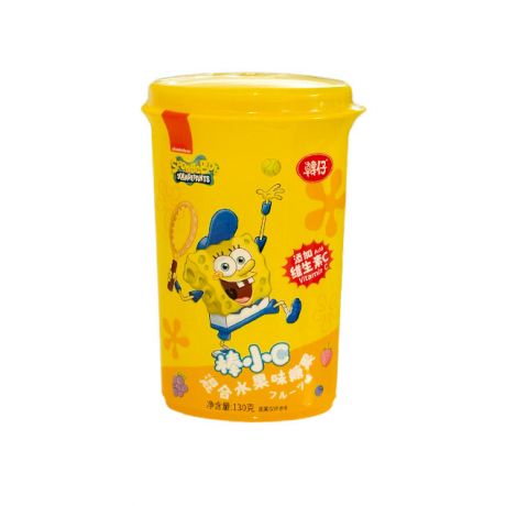 آبنبات مخلوط میوه ها Sponge Bob باب اسفنجی 130 گرمی
