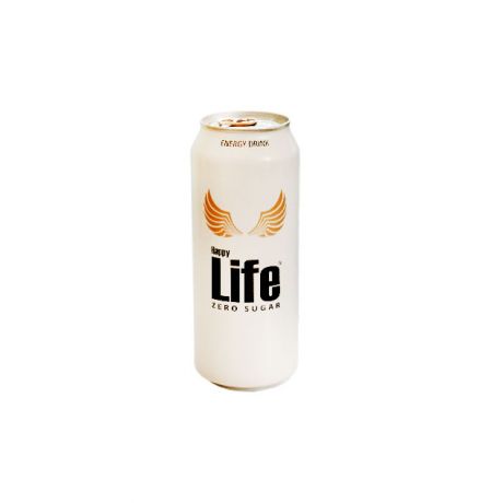 نوشیدنی انرژی زا Life بدون قند 500 میلی