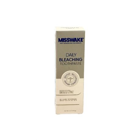 خمیردندان روزانه MISSWAKE BLEACHING سفیدکننده 75 گرمی