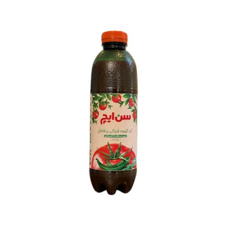 آب گوجه فرنگی و فلفل ممتاز سن ایچ پت 750 میلی