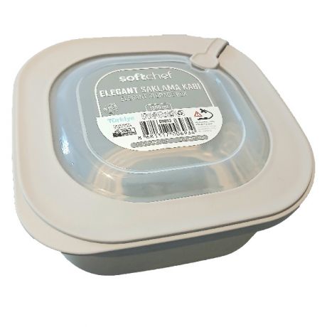 ظرف نگهداری مایکرویوی soft chef سوپاپ دار 1800 میلی