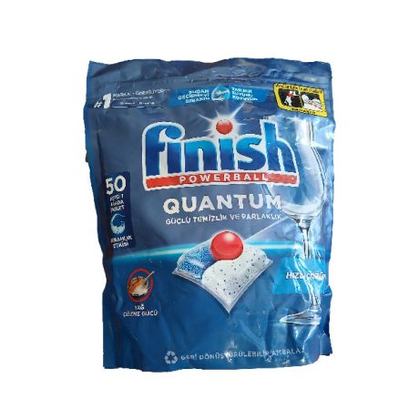 قرص ماشین ظرفشویی فینیش Finish مدل Quantum بسته 50 عددی
