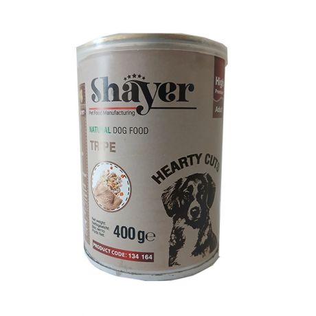 غذای طبیعی سگ SHAYER TRIPE شایر 400 گرمی