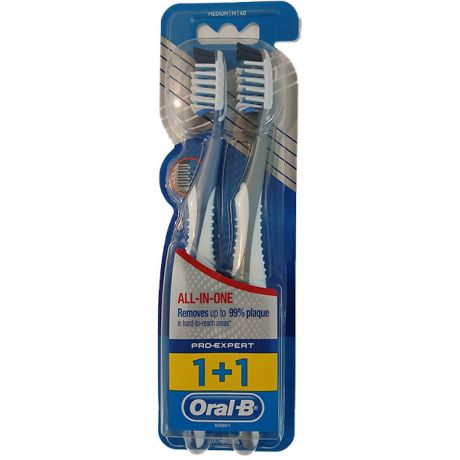 مسواک 2 عددی مدیوم Oral B PROEXPERT اورال بی