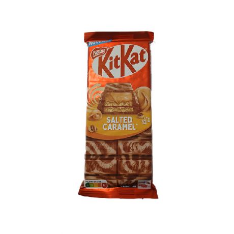 شکلات ویفری  Nestle KitKat کارامل نمکی 99 گرمی