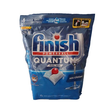 قرص ماشین ظرفشویی finish POWERBALL QUANTUM فینیش 36 عددی