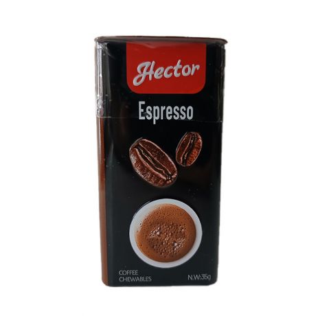 قرص جویدنی قهوه با طعم اسپرسو Hector هکتور 35 گرمی