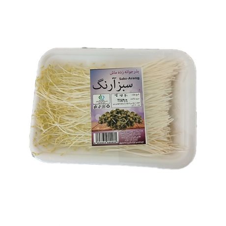 بذر جوانه زده ماش سبزآرنگ 120 گرمی