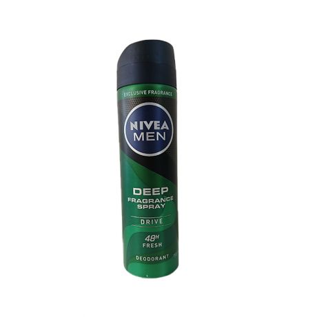 اسپری بدن مردانه NIVEA DEEP DRIVE نیوآ 150 میلی