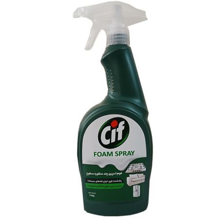 فوم اسپری چندمنظوره سطوح Cif سیف 750 گرمی