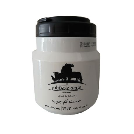 ماست کم چرب ماهشام 2100 گرمی