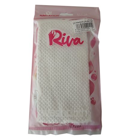 لیف حمام دسته دار نخی بلند ریوا (کد 113)