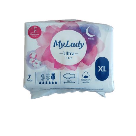 نوار بهداشتی مای لیدی مدل Silky Soft بسته 7 عددی سایز خیلی بزرگ