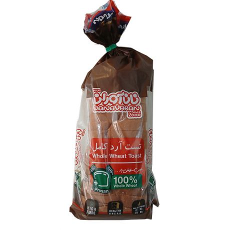 نان تست آرد کامل نان آوران 660 گرمی
