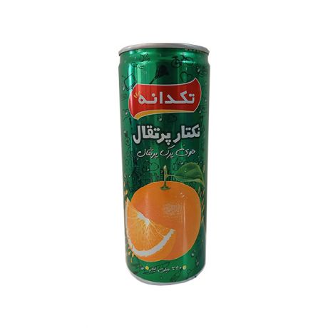 نکتار پرتقال قوطی تکدانه 240 میلی
