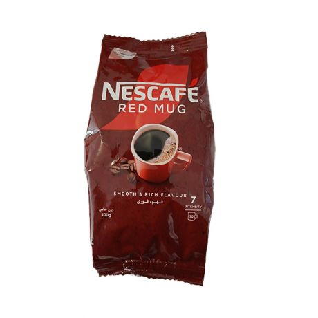 قهوه فوری پاکتی RED MUG نسکافه 100 گرمی
