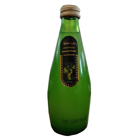 نوشابه گازدار لیموناد بادرنجبویه Timeless تایملس 300 میلی